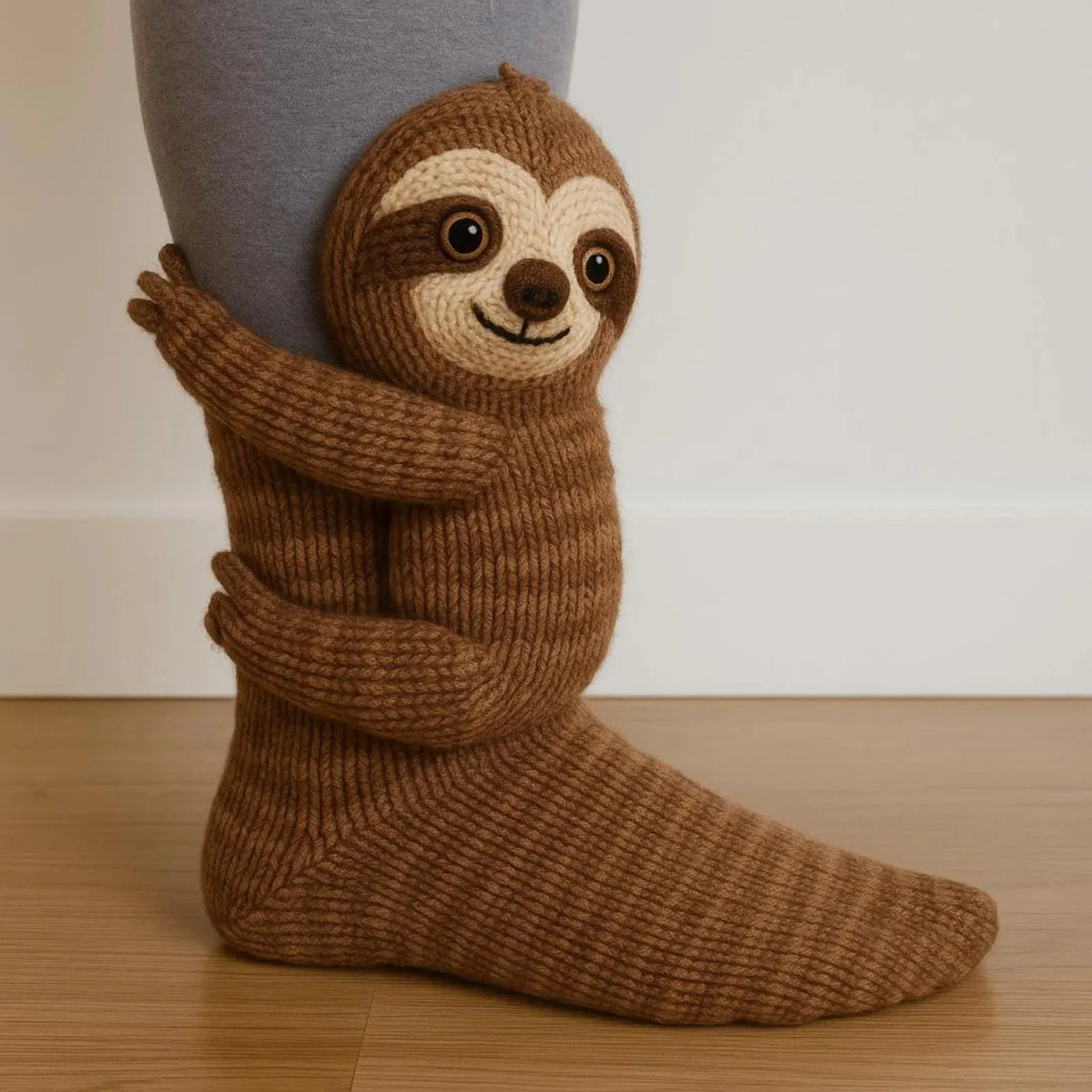 3D Knitted Animal Toddler Socks for Kids - Warm Wool Children's Slipper Socks 9